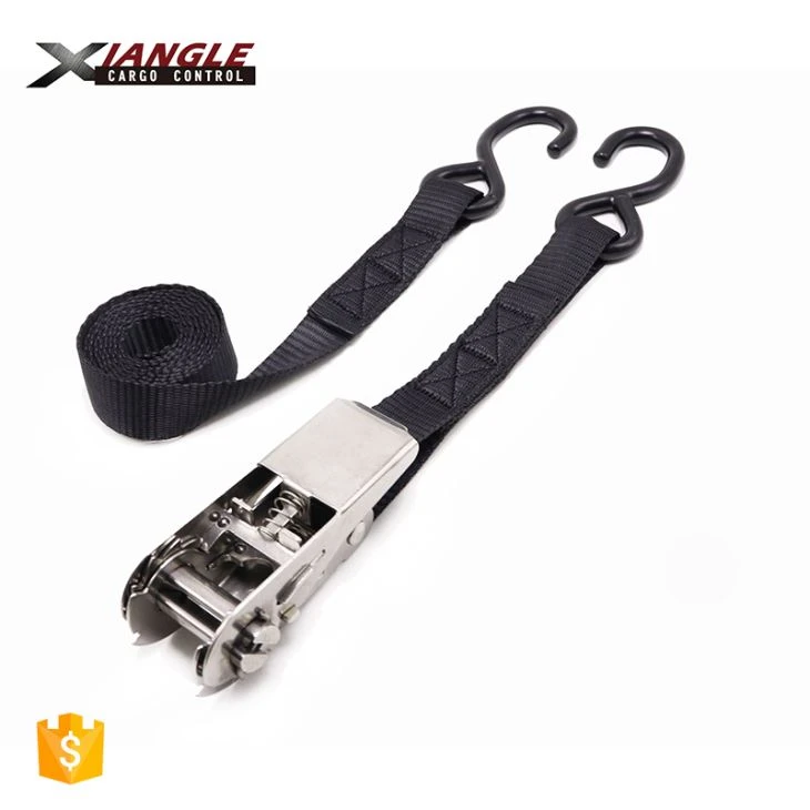 304 Strap Ratchet Cruach Dhosmálta Le Hook Plaisteacha
