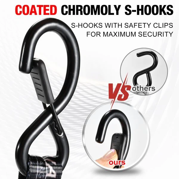 1 Inch Motorcycle Tie Down Strap With Soft Loop